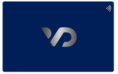 Carte NFC Vistag métal